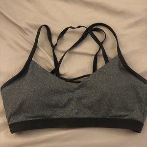 Strappy Padded Sports Bra